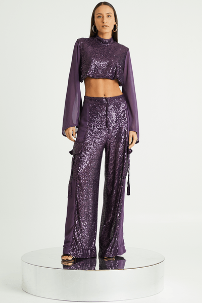 Calça online com transparencia